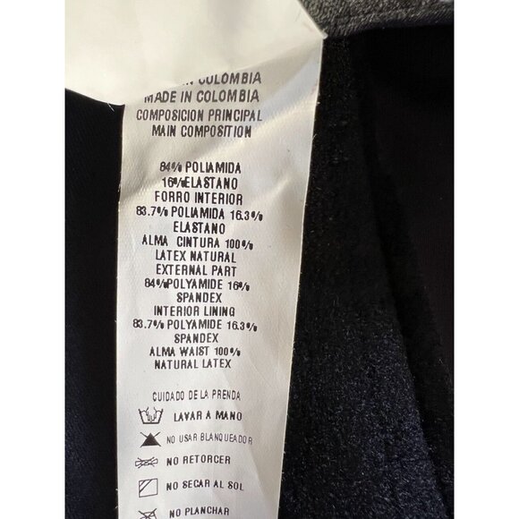 Cysm Push Up Pants Womens XL Black Stretch Front Zip High Rise Pull on Lifetouch - Picture 11 of 11